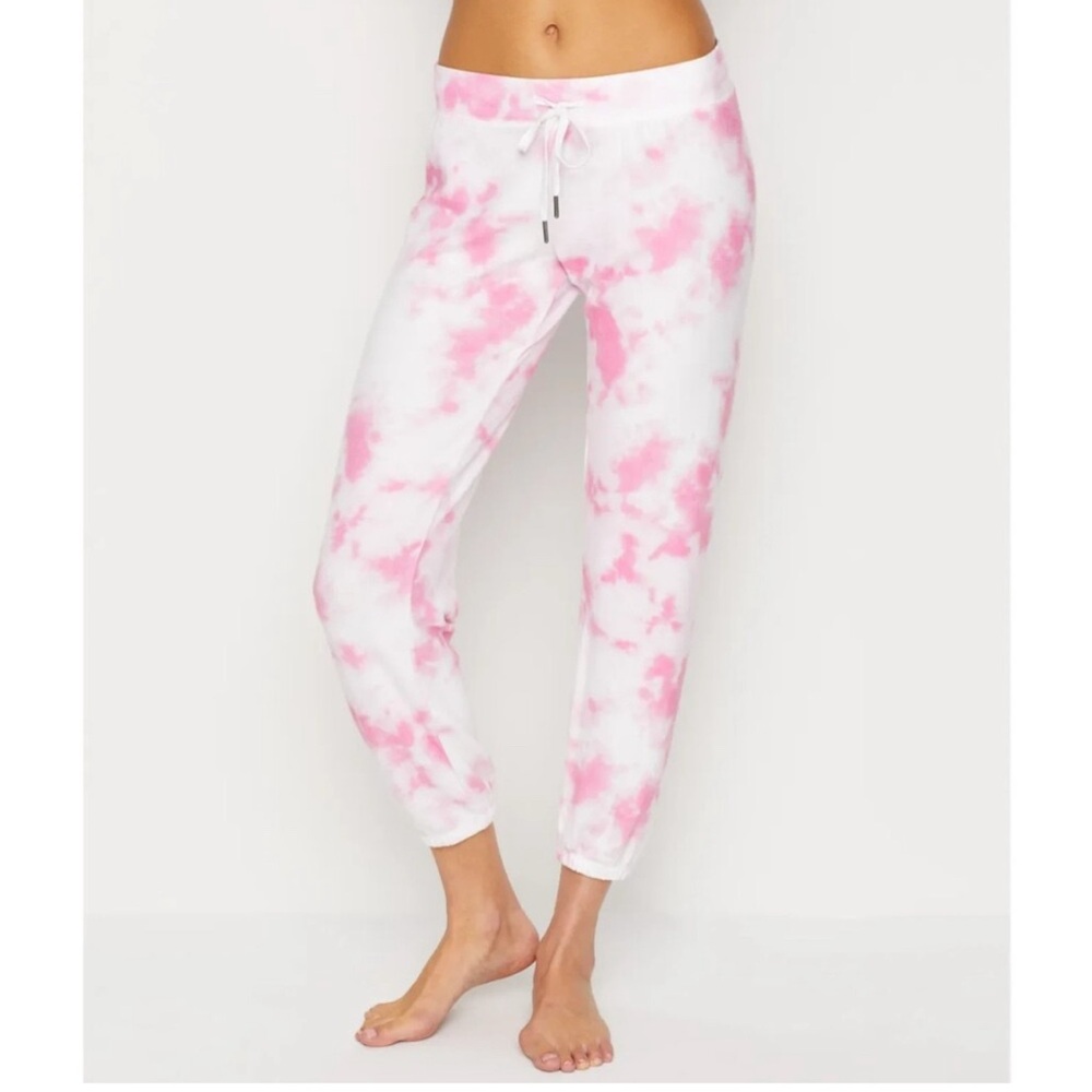 P.J. Salvage Pink Tie-Dye Jogger Ultra Soft Lounge Pants size XS